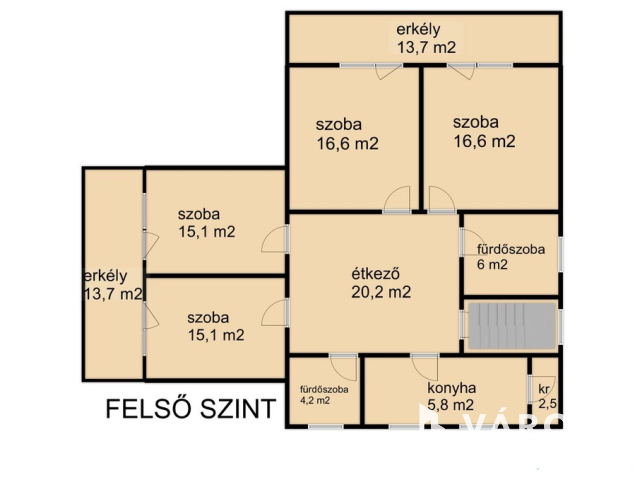 Csopakon, patakparti nívós ingatlan eladó!