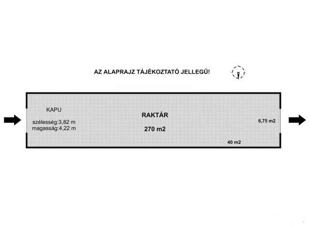 Kiadó raktárhelyiség Békéscsabán