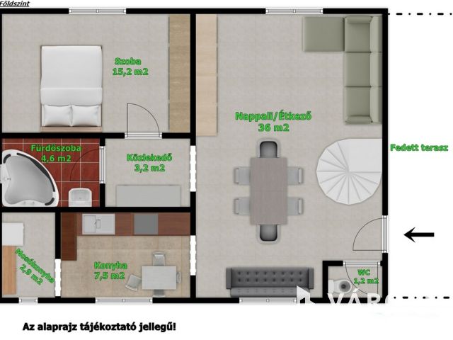 3 szobás családi ház Vésztő központjában
