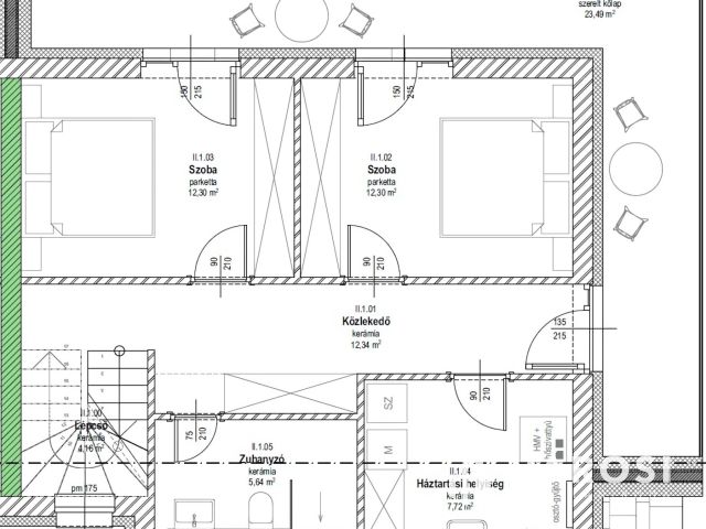 Panorámás luxusingatlan Siófok új építésű lakóparkjában