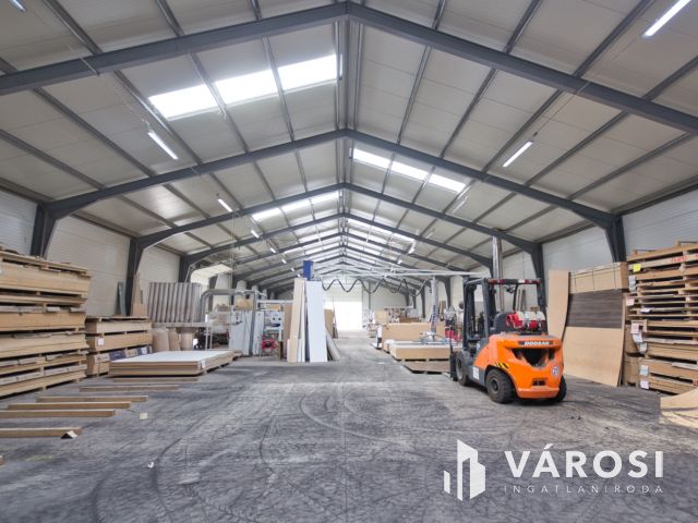 1000 m2-es csarnok műhelynek, raktárnak kiadó