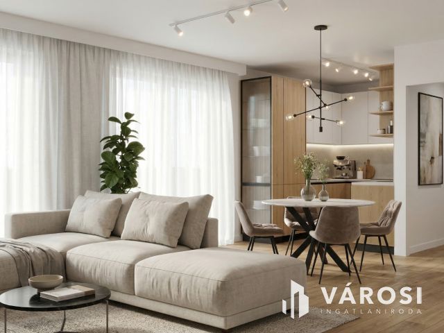 Panorámás luxusingatlan Siófok új építésű lakóparkjában