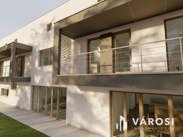 Új lakóparkban, exkluzív belső kétszintes ikerházi lakás